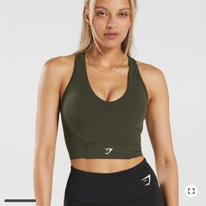 Gymshark cropped mesh tank